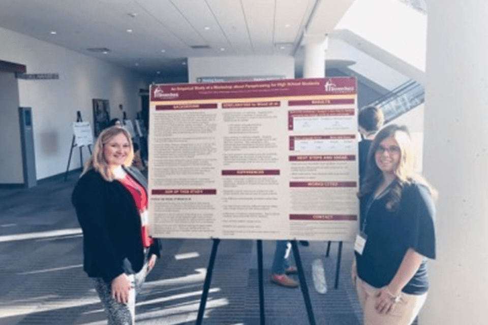 Writing research showcased on national stage | Commonwealth University