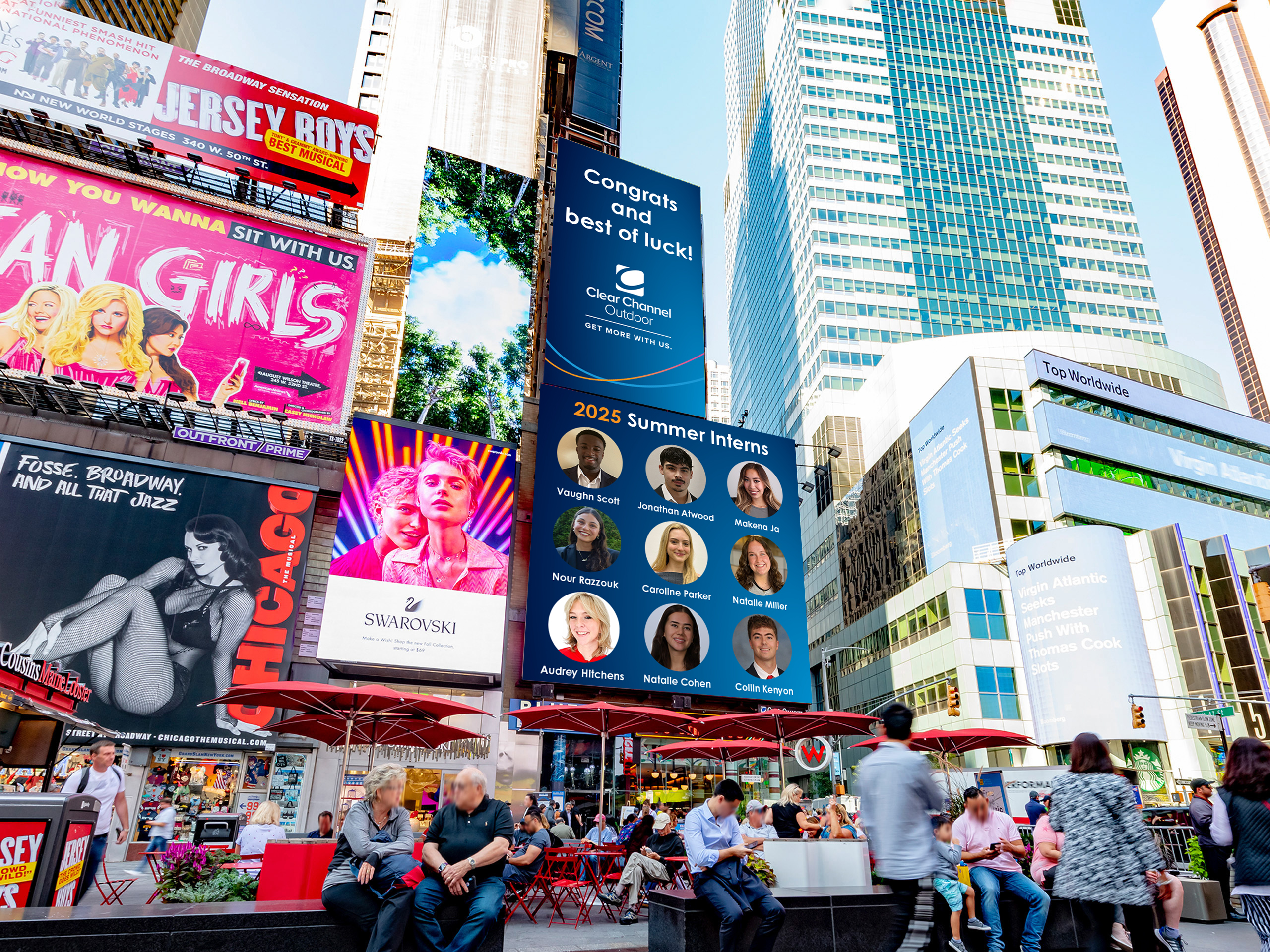 Advertising internship takes flight