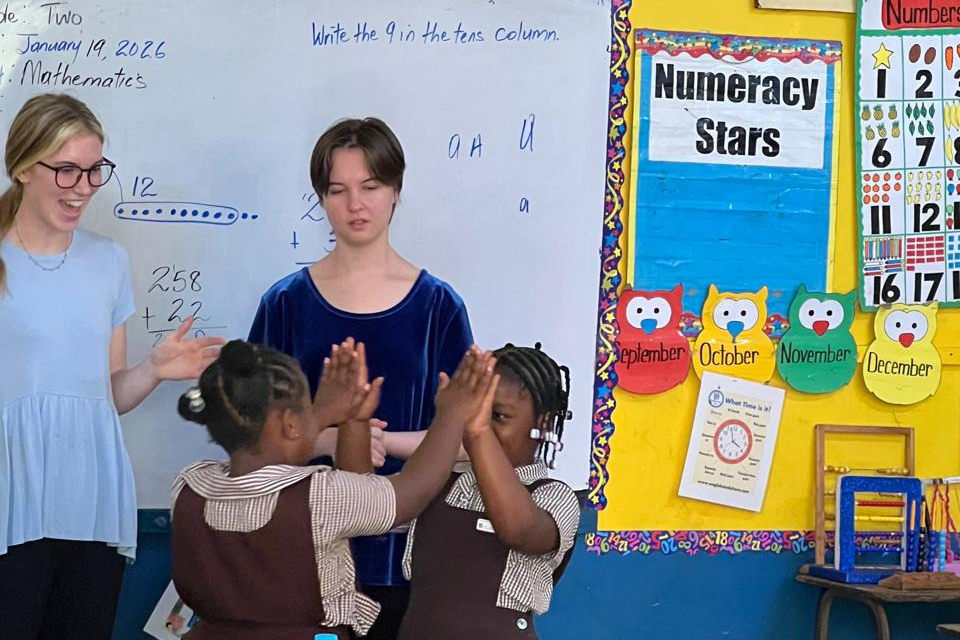 Jamaican service-learning trip redefines PT major’s path to patient care