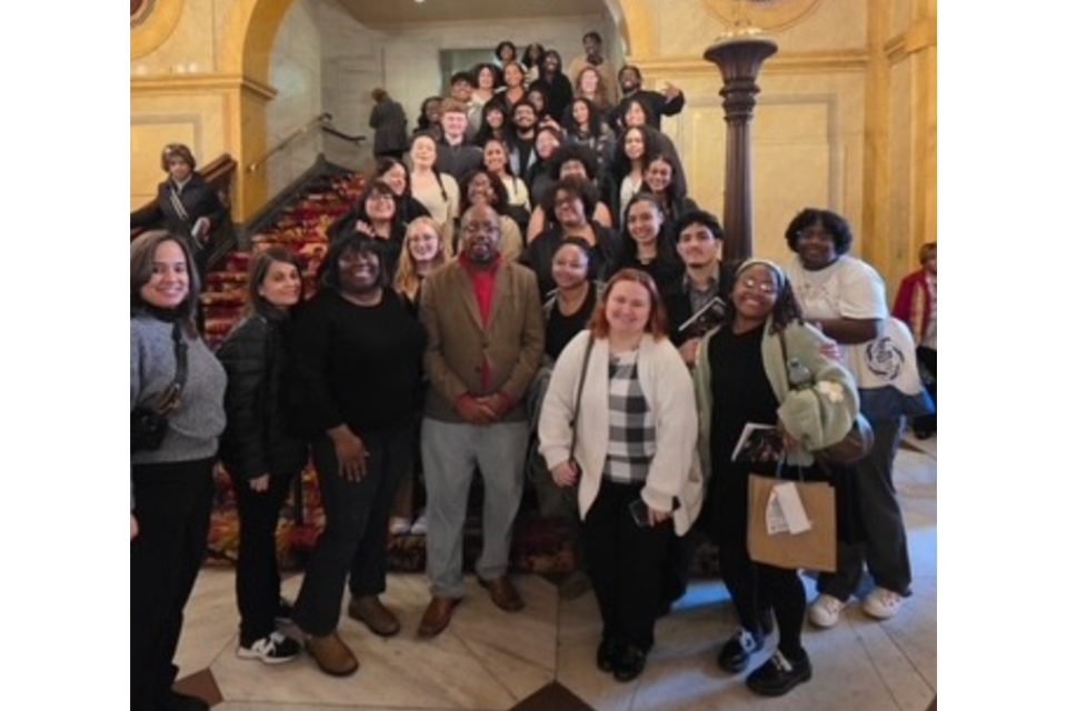 CU-Students Visit Philadelphia for a performance by the Alvin Ailey Dance Company