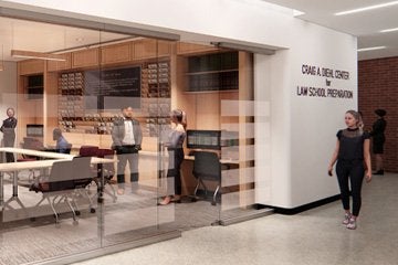 Rendering of the Diehl Law Center