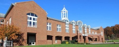 Commonwealth University Clearfield, formerly Lock Haven University Clearfield campus, Founders Hall located near the Susquehanna River in Central Pennsylvania