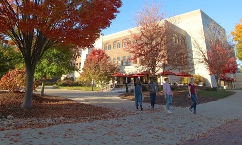 It's what you envision college should be. Your onward and upward await.