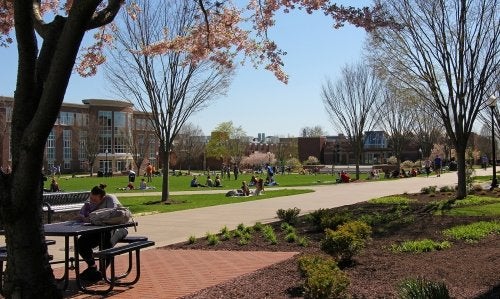 It's what you envision college should be. Your onward and upward await.