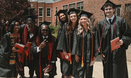 With a 97% career outcomes rate, Mansfield showcases strong employment and continued education success among graduates.