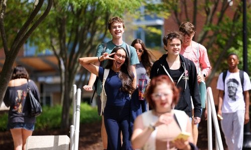It's what you envision college should be. Your onward and upward await.