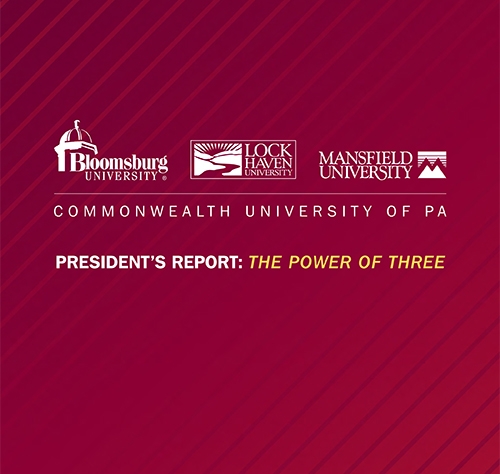 Front cover of the 2022 President's Report