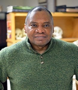 Conrad Quintyn, associate professor of anthropology