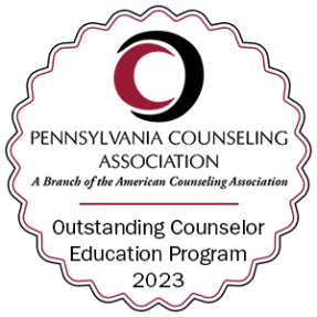 a photo of the 2023 Outstanding Counselor Education Program award