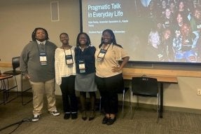 Students Presenting at Diversity Conference