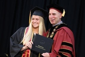 CU-Bloomsburg Commencement Spring 2025 Dr. Hanna