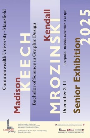 Loomis Exhibition - Senior Graphic Design - Fall 2025