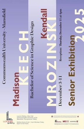 Loomis Exhibition - Senior Graphic Design - Fall 2025