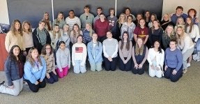 High school students participating in the EmpowerED to Teach event.