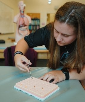 Our athletic training program emphasizes academic rigor, evidence-based practice, and clinical decision.