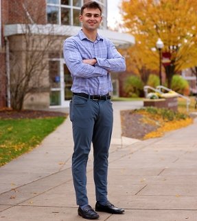 From classroom to closing deals, this professional sales and marketing major turned every pitch, presentation, and handshake into a launchpad — landing a full-time sales job before graduation.