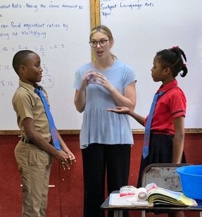 Before JoJo Blewitt ever sets foot in a physical therapy clinic, a week in rural Jamaica is already reshaping how she understands healing, access to care and the kind of provider she wants to become.