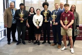 Sponsored by the Zeigler College of Business, this spring's Shark Tank-style event drew roughly 800 middle and high school students from nearly 100 schools statewide, alongside Commonwealth University talent, competing for $20,000 in prizes.