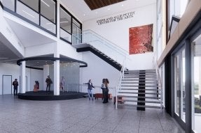 Pettit Center for the Arts lobby rendering