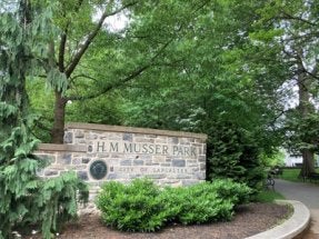 Photo of the entrance of Musser Park