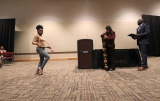 The bi-annual First World ceremony is celebrated each fall and spring to congratulate the achievements — academic and leadership roles of Bloomsburg’s multicultural students at the baccalaureate and graduate degree levels.