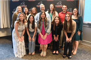  In May, Commonwealth University-Mansfield celebrated student teachers during the Induction to the Teaching Profession Ceremony held in North Dining Room in Manser Hall.