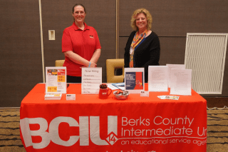 Two BLAST IU recruiters