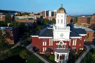 Carver Hall aerial photo