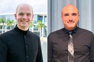 From left: Roy McLerran, Patrick Tatman