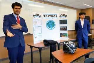 Sponsored by the Zeigler College of Business, this spring's Shark Tank-style event drew roughly 800 middle and high school students from nearly 100 schools statewide, alongside Commonwealth University talent, competing for $20,000 in prizes. 