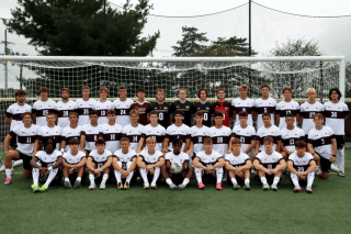 Members of the 2025 Men's Soccer team