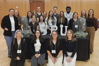 Commonwealth Students at CPUB Conference