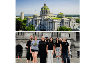 Criminal Justice students at state Capitol