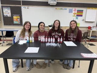 Health Science Club at STEAM Night