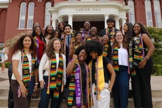 This spring's First World Ceremony celebrated the Class of 2026 with a keynote address that was both personal and pointed, as Marcus Scales '10/12M returned to the campus where his own journey began.