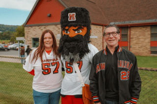 Gretchen, Mountie, Jeff