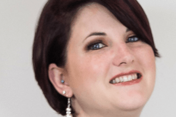 A close up of a woman. 