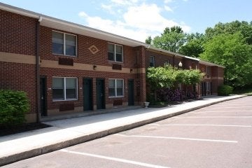 Exterior of Montgomery Place Apartments