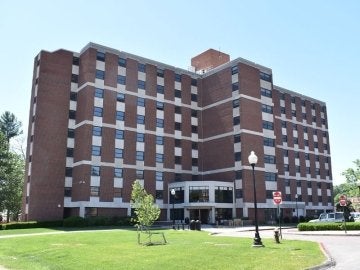 Exterior of Columbia Hall at Commonwealth University - Bloomsburg