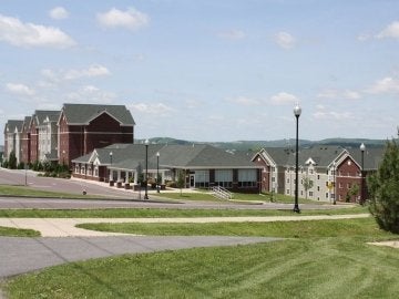 Entrance to the Jessica Kozloff Apartment Complex