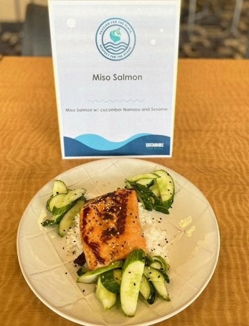 Miso Salmon at CU-Lock Haven