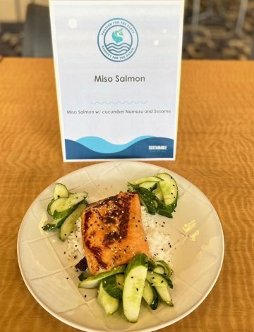 Miso Salmon at CU-Lock Haven