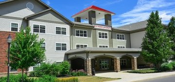 Entrance to Fairview Suites at Commonwealth University - Lock Haven