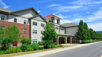 Entrance to Fairview Suites at Commonwealth University - Lock Haven