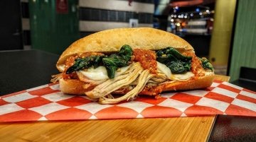 A sub sandwich at Commonwealth University - Mansfield