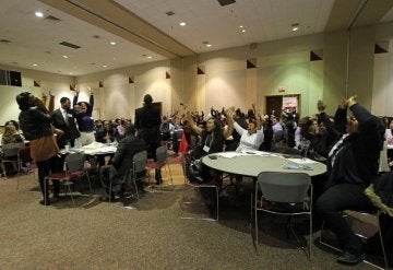 Sankofa conference - clapping