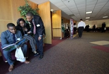 Sankofa conference - reviewing book in hall