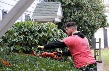 Students during the CU-Bloomsburg Annual Big Event