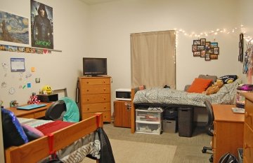 Student room in Fairview Suites at Commonwealth University - Lock Haven