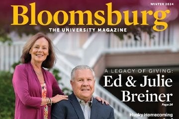 Bloomsburg Magazine with Ed & Julie Breiner on the cover.